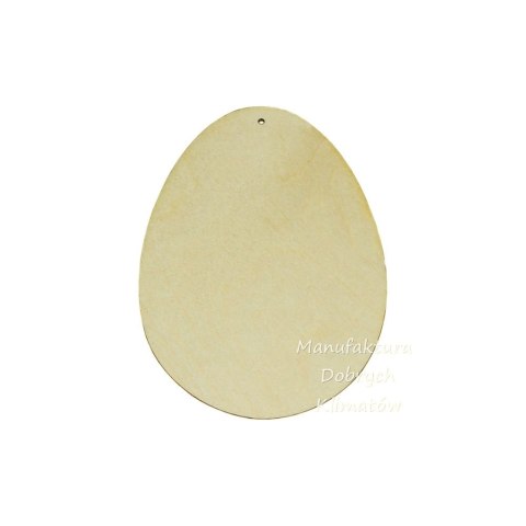 MDK0161 Jajko sklejkowe 100x71mm - z otworkiem