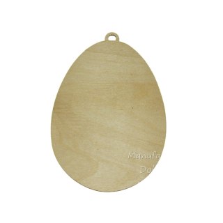 MDK0169 Jajko sklejkowe 150x100mm z zawieszką