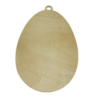 MDK0170 Jajko sklejkowe 200x134mm z zawieszką