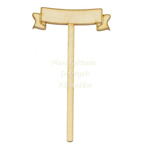 MDK0243 Wstążka na patyku 150x85mm