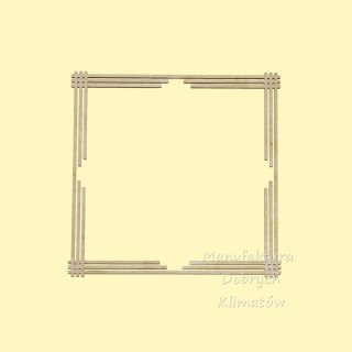 MDK0253 Ramka ozdobna 120x120mm
