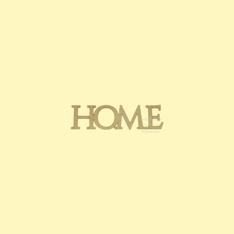 MDK0267 Napis HOME 70x20mm