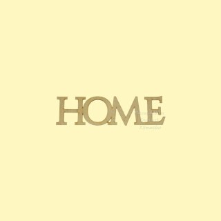 MDK0268 Napis HOME 122x35mm