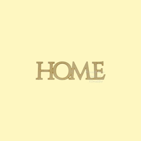 MDK0268 Napis HOME 122x35mm