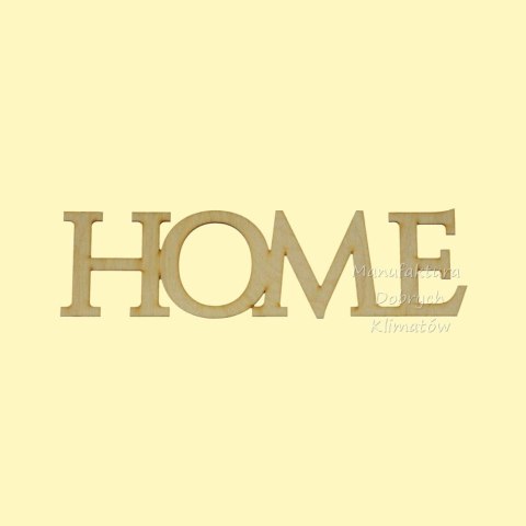 MDK0270 Napis HOME 260x75mm