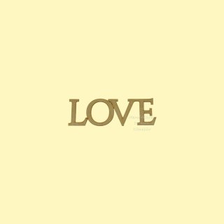MDK0272 Napis LOVE 60x20mm