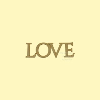 MDK0273 Napis LOVE 106x35mm