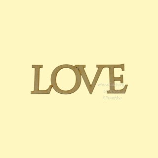 MDK0274 Napis LOVE 151x50mm
