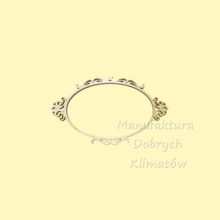 MDK0308 Ramka owalna pozioma 75x45mm