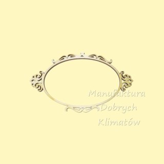MDK0309 Ramka owalna pozioma 100x61mm