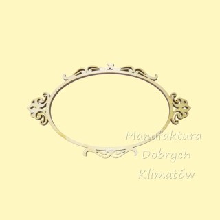 MDK0310 Ramka owalna pozioma 120x73mm