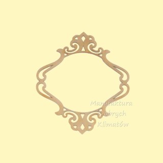 MDK0323 Ramka ornamentowa 100x88mm