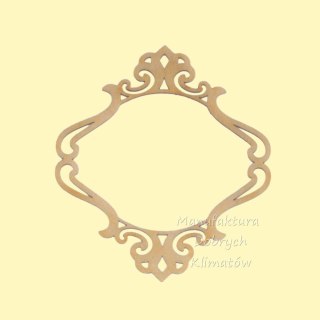 MDK0324 Ramka ornamentowa 120x106mm
