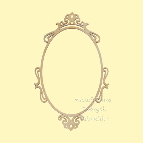 MDK0328 Ramka ornamentowa 200x120mm