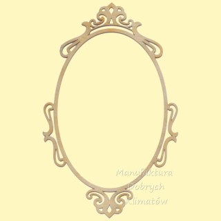 MDK0329 Ramka ornamentowa 250x150mm