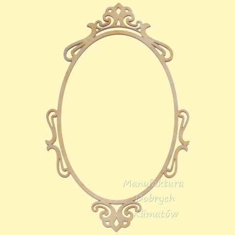 MDK0329 Ramka ornamentowa 250x150mm