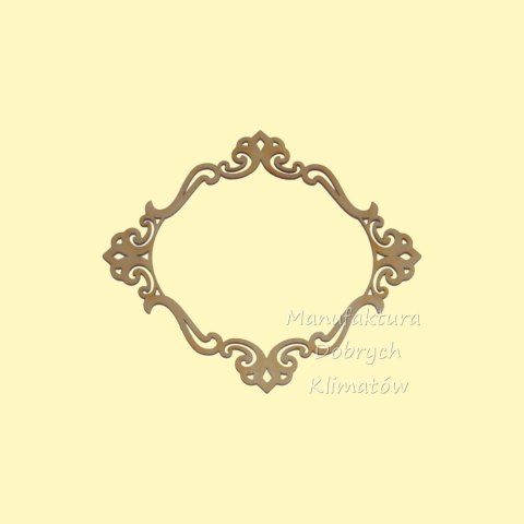 MDK0331 Ramka ornamentowa 100x89mm