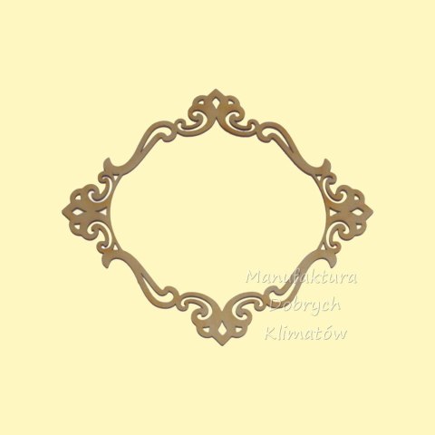 MDK0332 Ramka ornamentowa 120x107mm