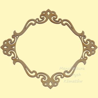 MDK0334 Ramka ornamentowa 190x169mm