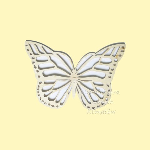 MDK0454 Motyl ażurowy 120x80 mm