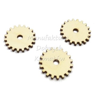 MDK0545 Kółko zębate śr, ok 25mm Mk,8 - 3szt