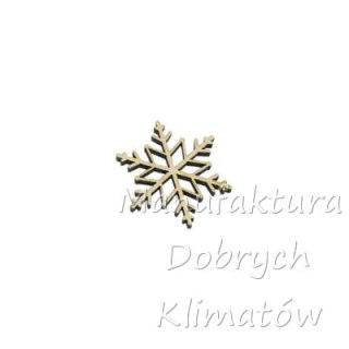 MDK0656 Śnieżynka sklejkowa wz.2 - śr. 35mm