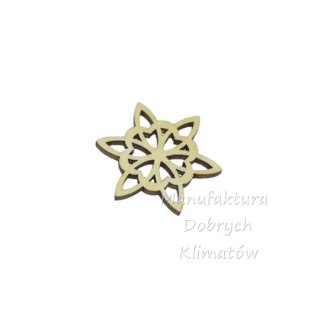 MDK0667 Śnieżynka sklejkowa wz.4 - śr. 50mm
