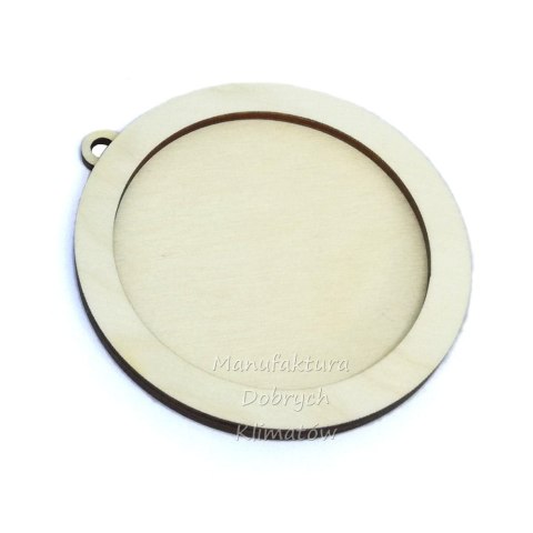 MDK0678 Bombka z rantem ze sklejki śr, 140/110mm,