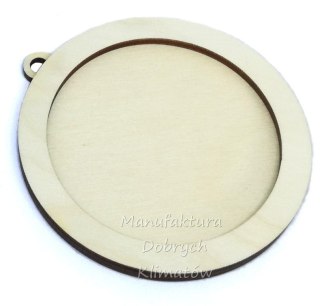 MDK0680 Bombka z rantem ze sklejki śr, 200/160mm,