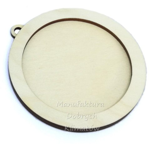 MDK0680 Bombka z rantem ze sklejki śr, 200/160mm,