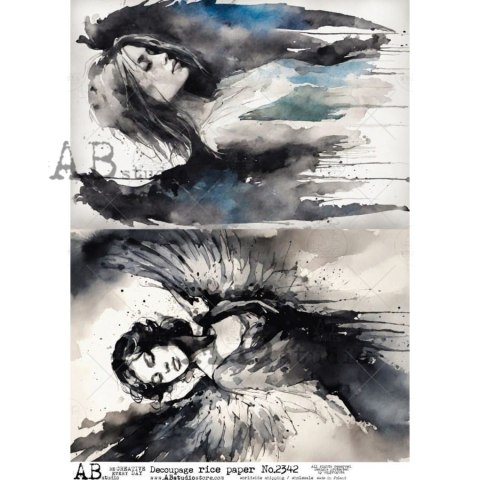 Papier ryżowy Abstudio A4 AB-2342
