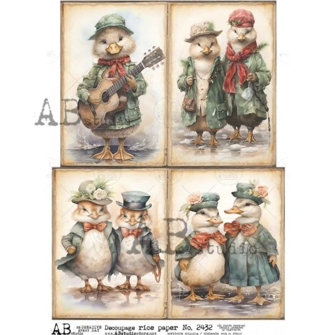 Papier ryżowy Abstudio A4 AB-2432