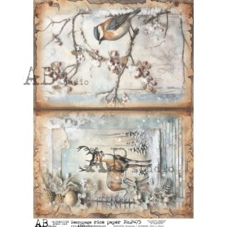Papier ryżowy Abstudio A4 AB-2475