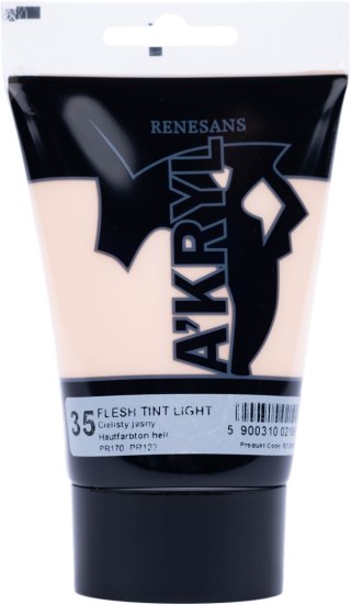 Renesans farba akrylowa Akryl 100ml - Cielisty różowy 35