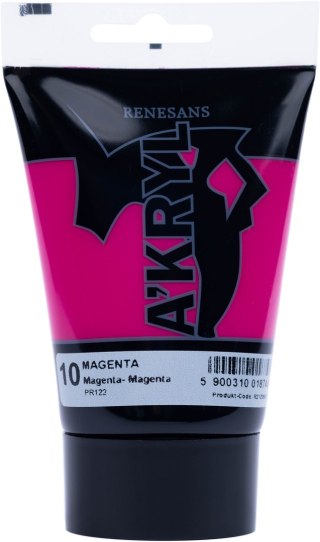 Renesans farba akrylowa Akryl 100ml - Magenta 10