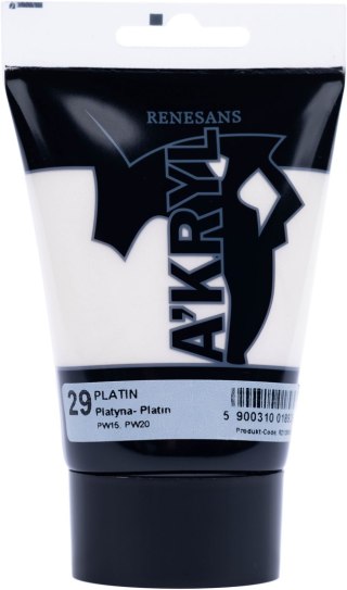 Renesans farba akrylowa metaliczna Akryl 100ml - Platyna 29
