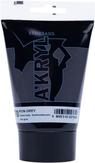 Renesans farba akrylowa odcienie mikowe Akryl 100ml - Żelazo kute 70